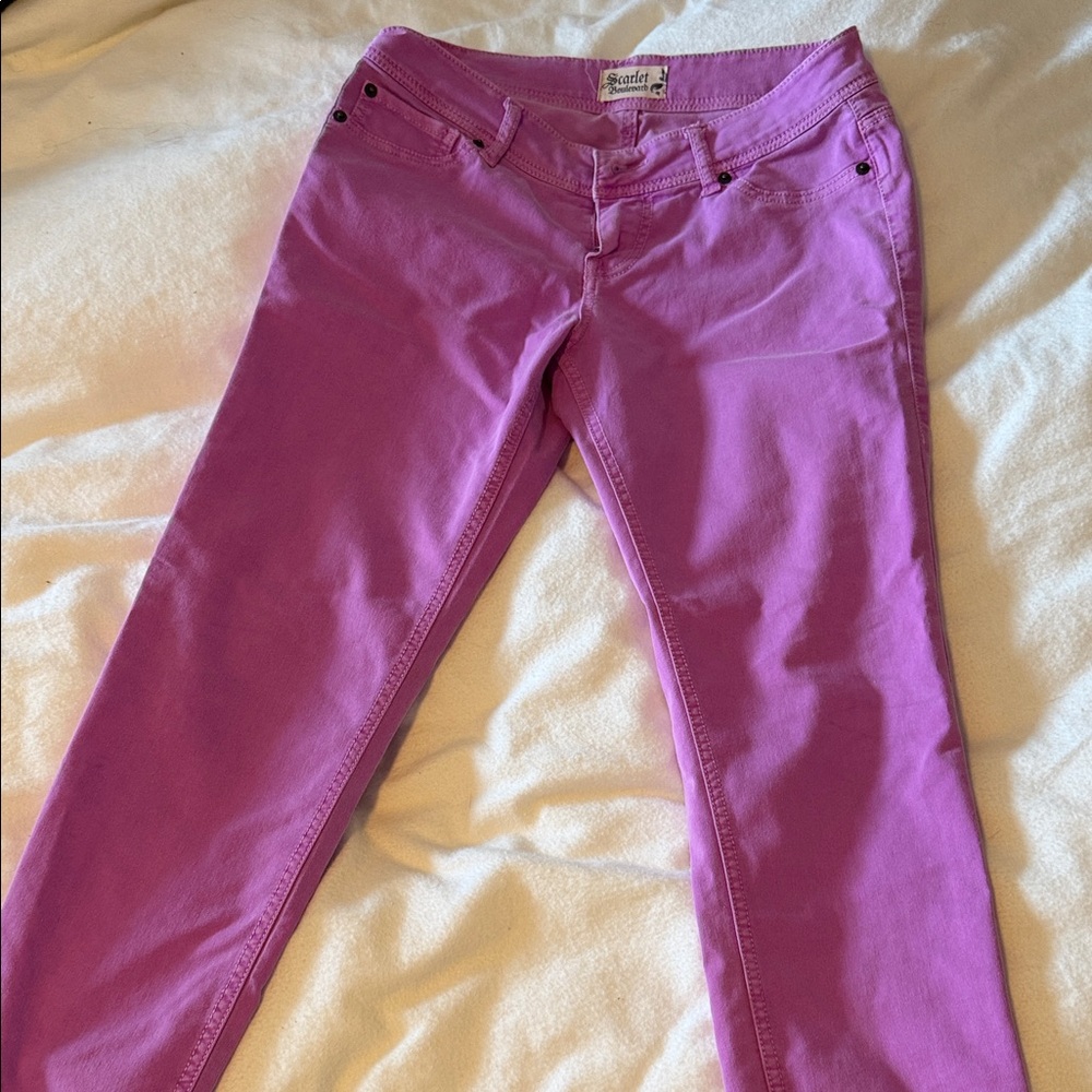 Purple Skinny Jeans
